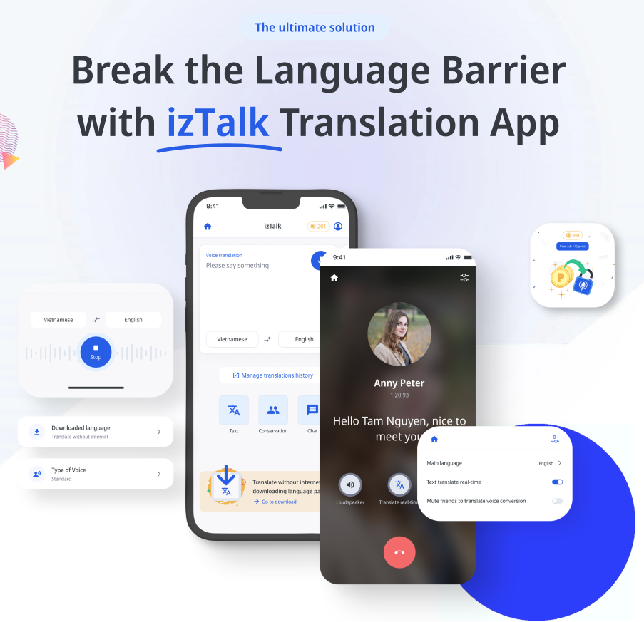 IzTalk - Homepage